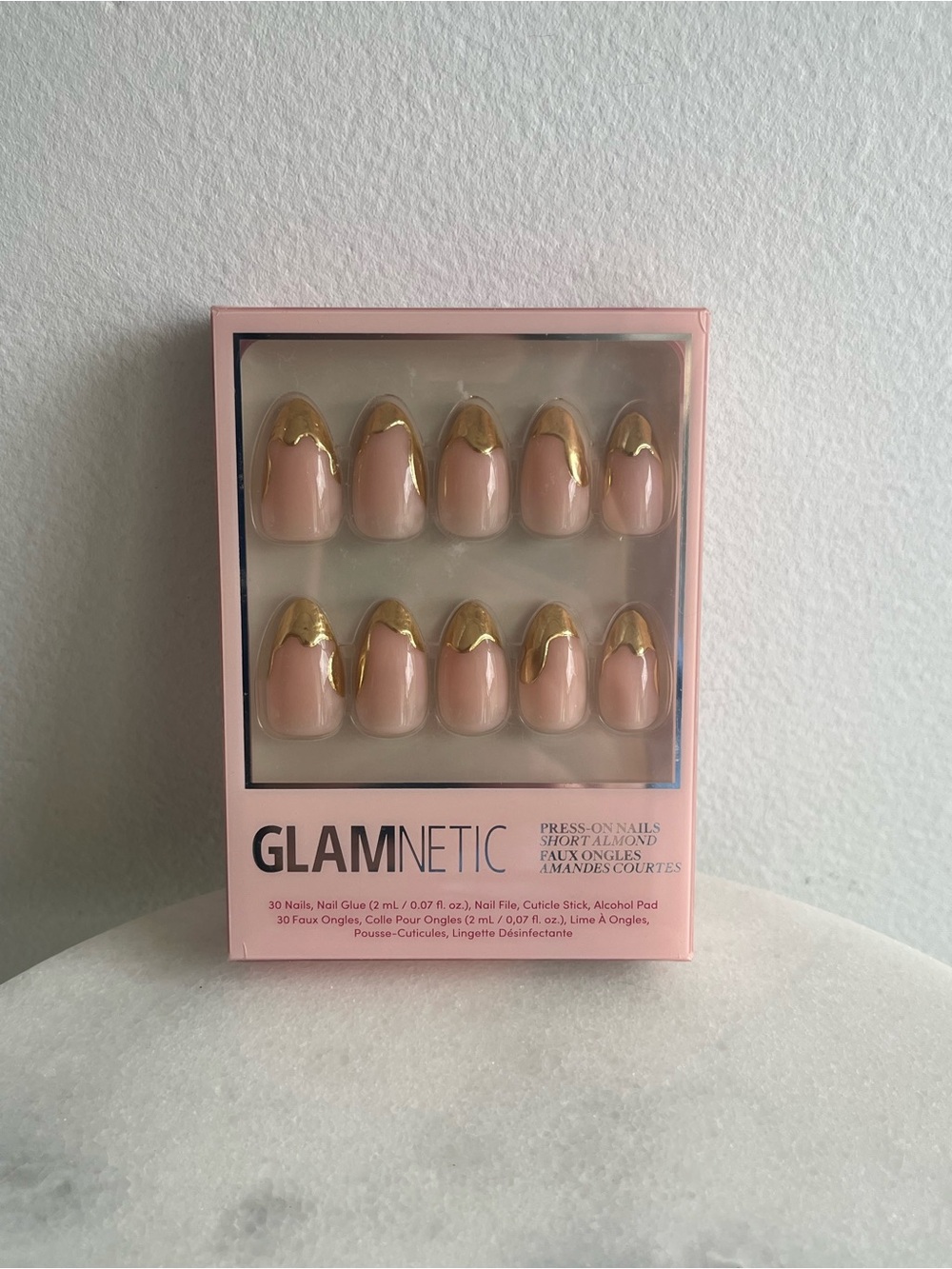2 for $24 - Glamnetic Press On Nails - Golden Touch - Picture 3 of 5